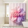 Custom Dye-Sublimation Polyester Shower Curtains