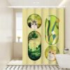 Custom Dye-Sublimation Polyester Shower Curtains