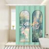 Custom Dye-Sublimation Polyester Shower Curtains