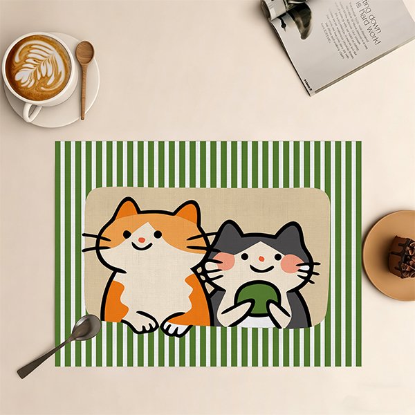 place mat 07 Liquid-Proof PVC Leather Placemats