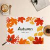 place mat 17 Liquid-Proof PVC Leather Placemats