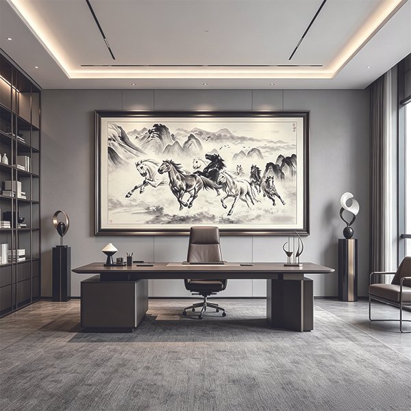 Bespoke PVC Leather Wall Art Decor (Non-Adhesive Edition)